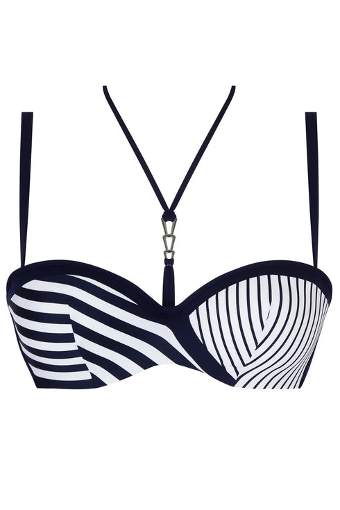 Lise Charmel B85 Rayure En Ligne Padded Strapless